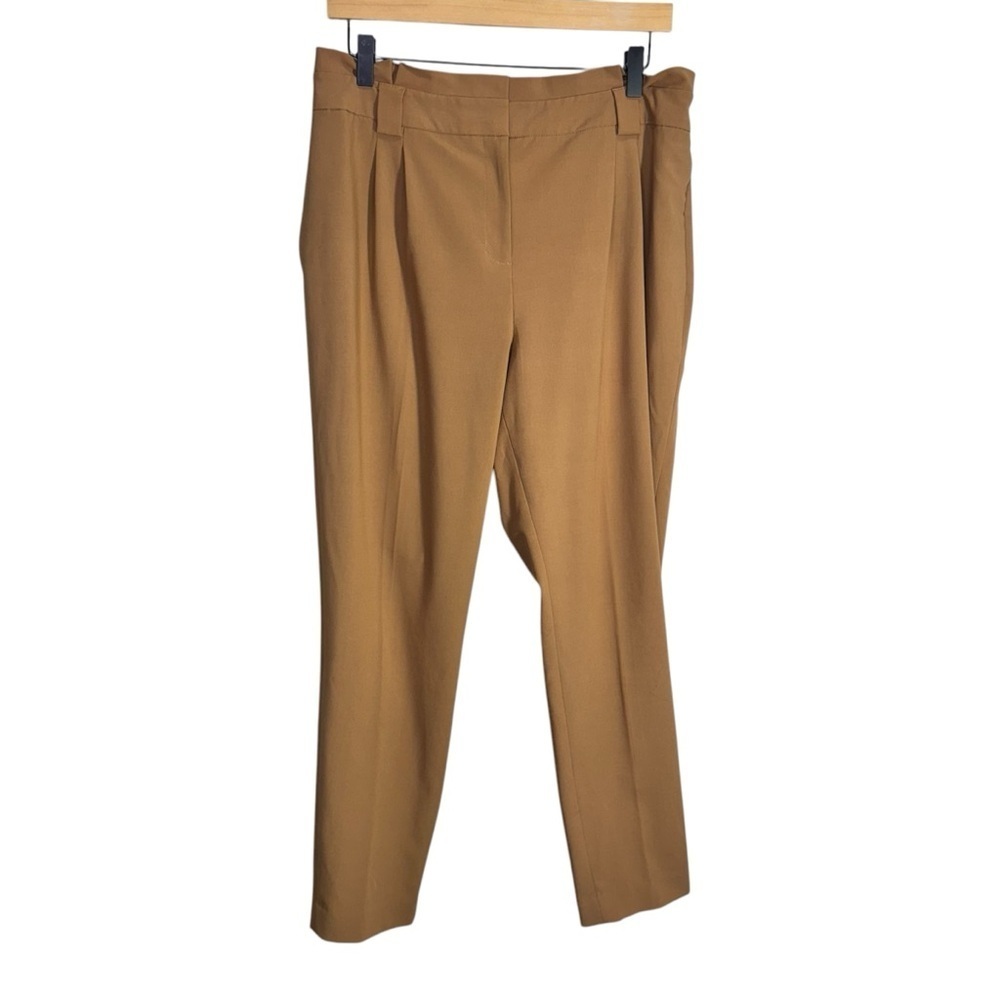 Calvin Klein Tan Trouser Pants Size 10 Neutral